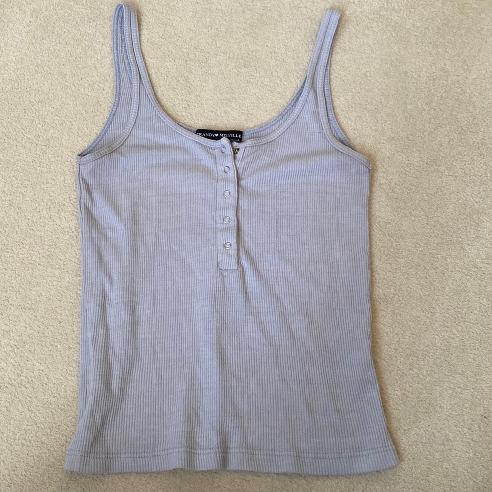 Light blue brandy tank top